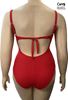 Picture of SWIM SUIT RIBBED WITH TUMMY CONTROL